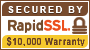 Secured with SSL